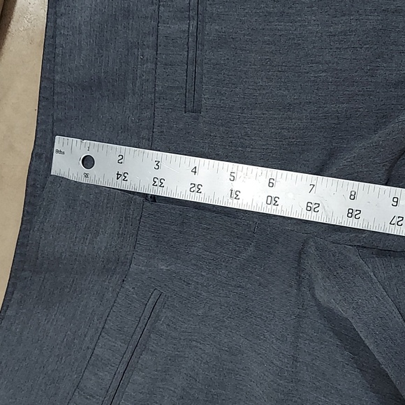 Inc international concepts heather gray wide leg dress trouser pant size 4 - Picture 4 of 9